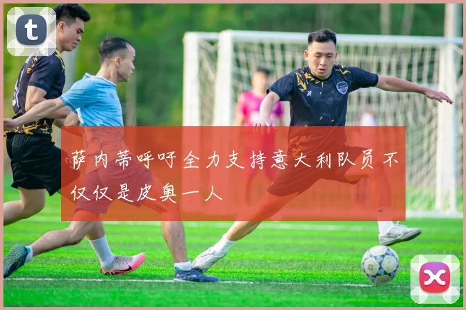 萨内蒂呼吁全力支持意大利队员不仅仅是皮奥一人